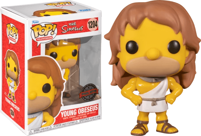 The Simpsons - Buff Obeseus Homer Pop! Vinyl Figure #1204 - Eclipse Games Puzzles Novelties