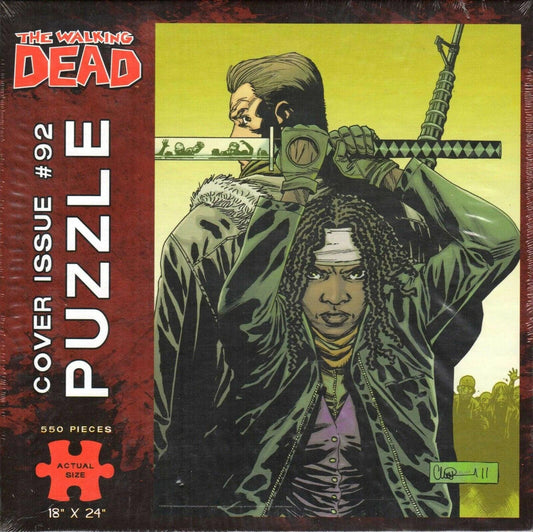 The Walking Dead Cover Issue #92 550 Pieces Jigsaw Puzzle - Eclipse Games Puzzles Novelties