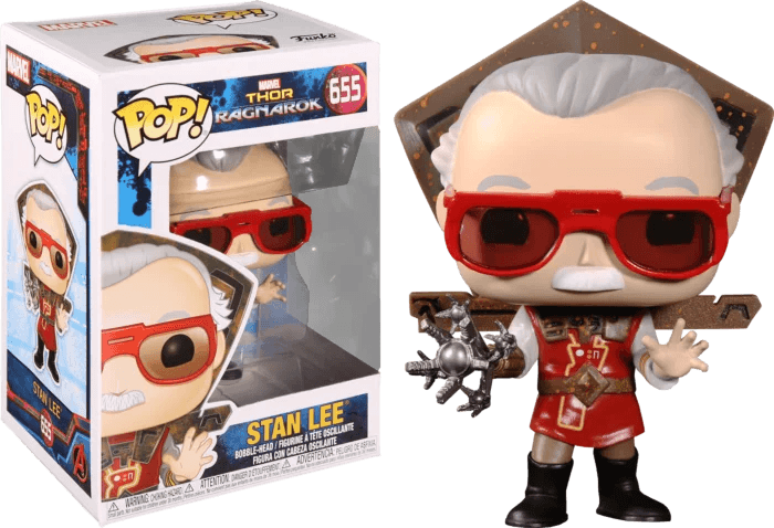 Thor 3 Ragnarok - Stan Lee Cameo Pop! Vinyl Figure #655 - Eclipse Games Puzzles Novelties