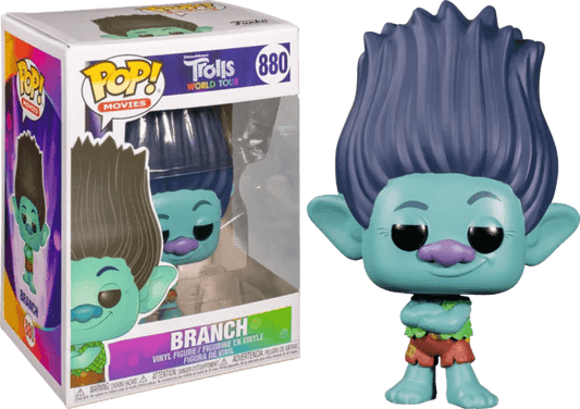 Trolls World Tour - Branch Pop! Vinyl Figure #880 - Eclipse Games Puzzles Novelties