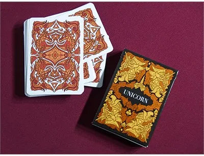 Unicorn Copper Deck of Playing Cards Poker Size by Aloy Design