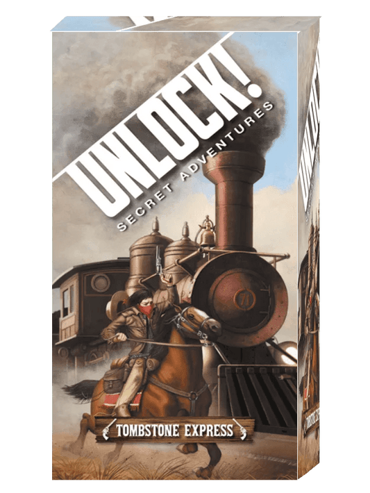 Unlock! Secret Adventures Tombstone Express - Eclipse Games Puzzles Novelties