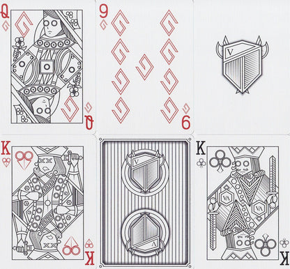 Victoria Playing Cards By R.E. Handcrafted - Eclipse Games Puzzles Novelties