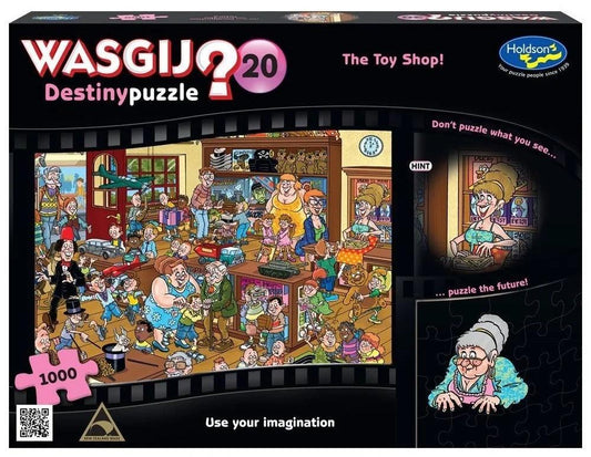 Wasgij Destiny #20 The Toy Shop 1000 Pieces Jigsaw Puzzle - Eclipse Games Puzzles Novelties