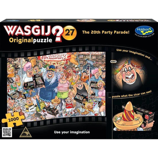Wasgij Original #27 The 20th Party Parade 1000 Pieces Jigsaw Puzzle - Eclipse Games Puzzles Novelties