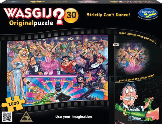 Wasgij Original #30 Strictly Cant Dance 1000 Pieces Jigsaw Puzzle - Eclipse Games Puzzles Novelties