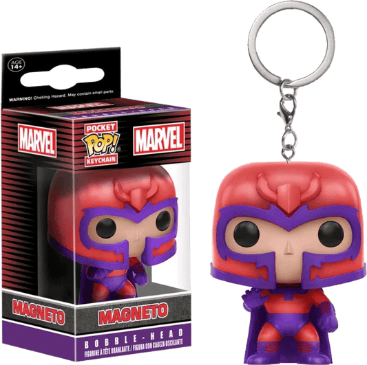 X-Men - Magneto Pop! Keychain - Eclipse Games Puzzles Novelties
