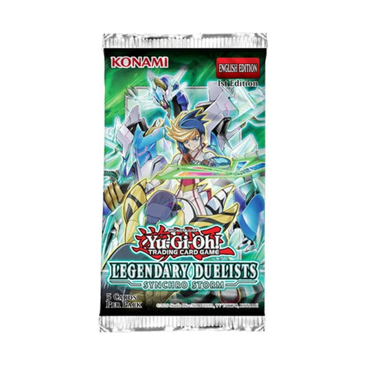 Yu-Gi-Oh! TCG Legendary Duelists Synchro Storm Booster Pack - Eclipse Games Puzzles Novelties