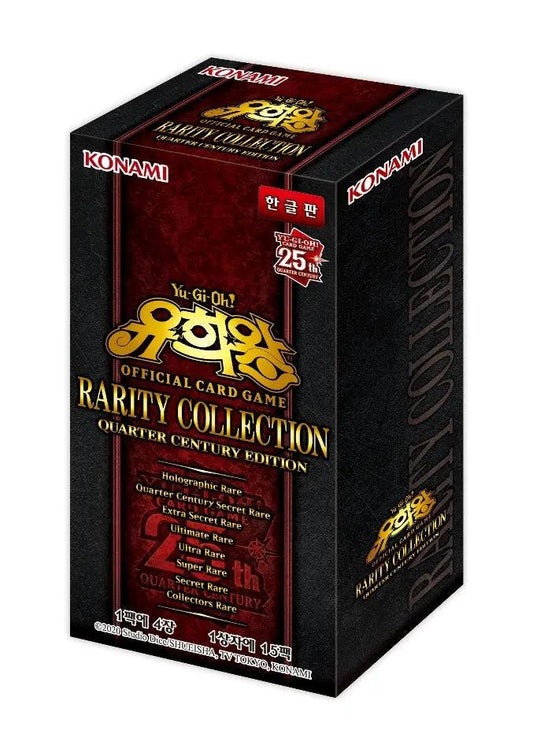 Yu-Gi-Oh TCG RC04 Rarity Collection Quarter Century Edition Korean Booster Box - Eclipse Games Puzzles Novelties